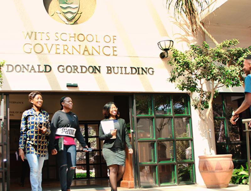 Wits School of Governance, Donald Gordon Building, Johannesburg
