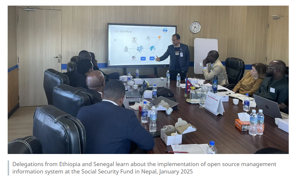 Study trip: Ethiopia & Senegal delegations to the Social Security Fund of Nepal
